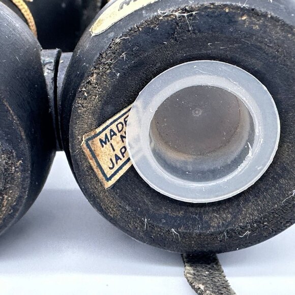 Vintage Black Mice Magnetic Shakers Japan Anthropomorphic Kitschy Wooden 1950s - Picture 6 of 9